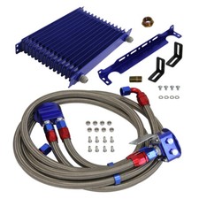 Kit Radiatore Olio Trasmissione Motore 15 Fila AN10 Universale + Trasloco Filtro Olio