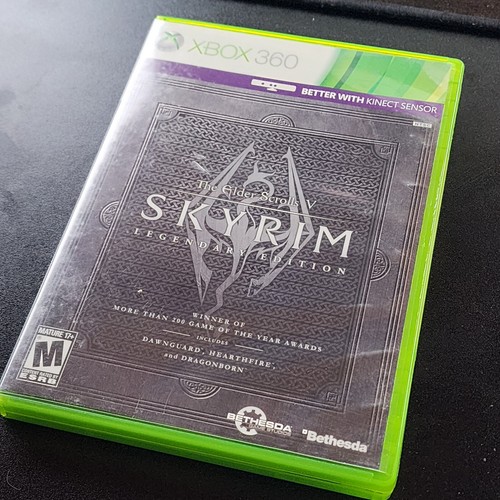 Elder Scrolls V: Skyrim Legendary Edition Xbox 360 CIB, Includes Map, Tested - Picture 2 of 24