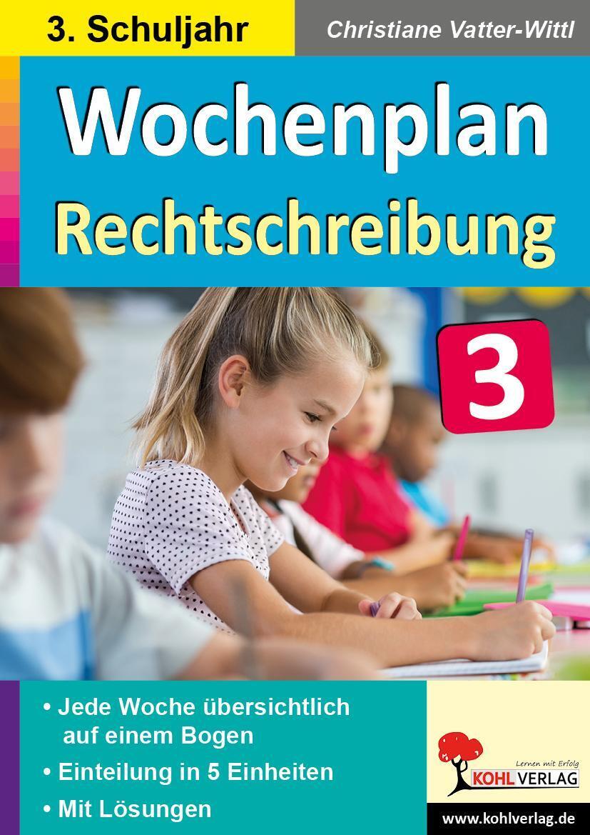 Thumbnail - Wochenplan Rechtschreibung / Klasse 3 | Christiane Vatter-wittl |