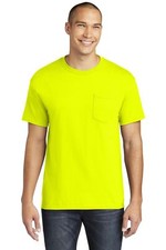 5300 Gildan Heavy Cotton 100 Cotton Pocket T-Shirt