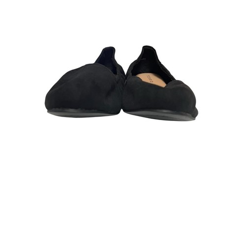 Torrid Schuhe Damen 11,5 WW schwarz Ballerinas veganes Leder Scrunch Slipper - Bild 4 von 7