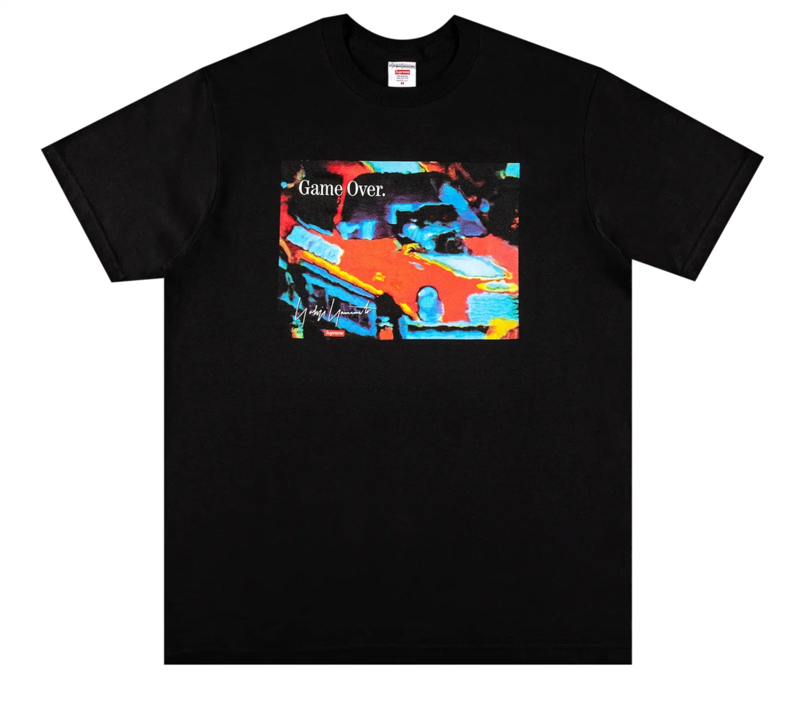 Supreme Yohji Yamamoto Game Over Tee Noir Medium NEUF FW20T1 Neuf