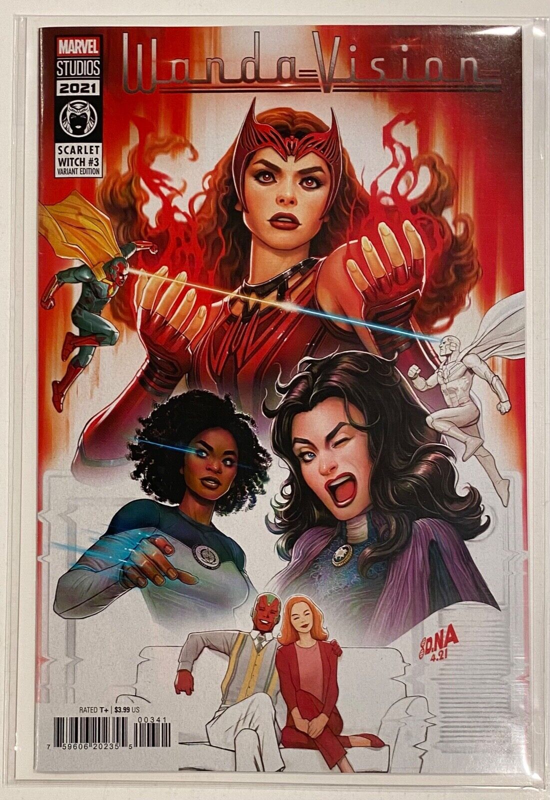 Feiticeira Escarlate Brasil on X: Marvel divulga capa variante da 3ª  edição da HQ Scarlet Witch Vol. 3 em homenagem a WandaVision. ❤️‍🔥   / X