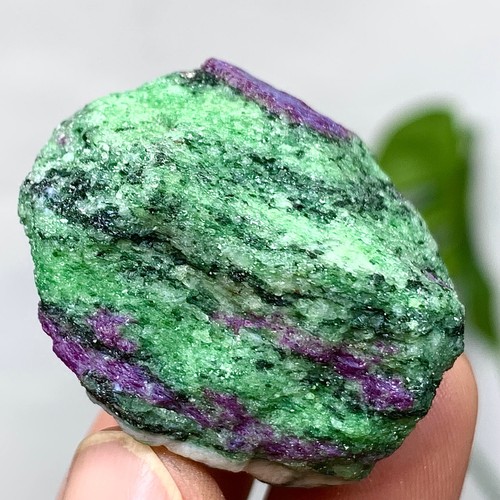 53G Natural green Ruby zoisite (anylite) crystal sample Healing - Picture 10 of 16