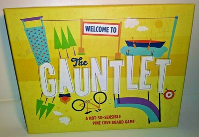 OPEN BOX WELCOME TO THE GAUNTLET A NOT-SO-SENSIBLE PINE COVE SKIT BOARD GAME
