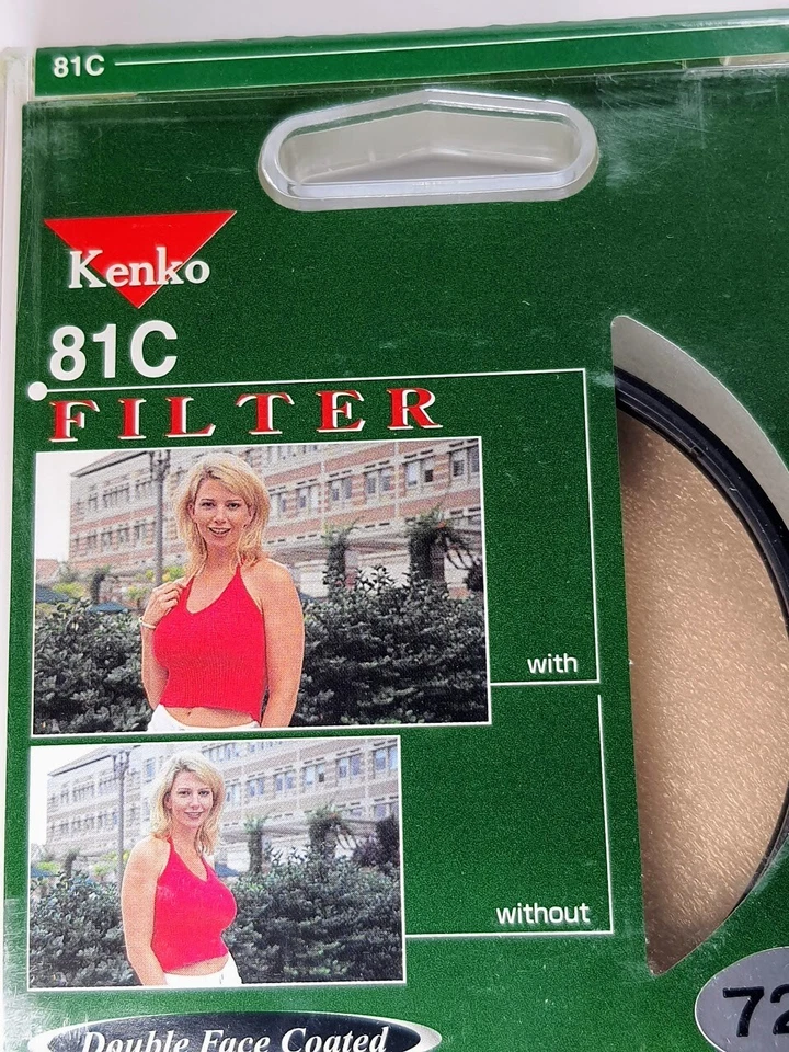 72mm 81C 81-C 81 C Warming Light Balancing Glass Lens Filter 72 mm E72 Japan - Image 2 of 4