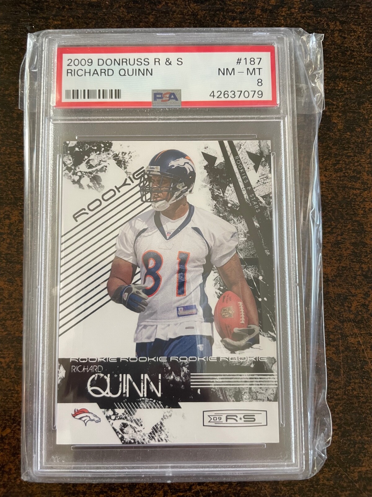 Richard Quinn Donruss Rookies & Stars #187 Base