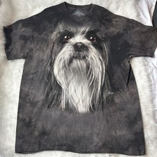 The Mountain Shih Tzu Big Graphic Men's Tshirt Size 3XL Tie-dye USA Made