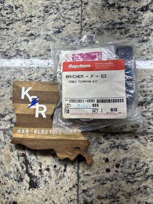 *NEW*Raychem Cable Cleaning Kit P-63 205901-000