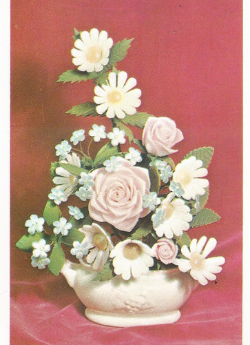 Egg Carton Flower Patterns Make Peacock Rose Daisy Dahlia Daisy Daffodil Vtg J39