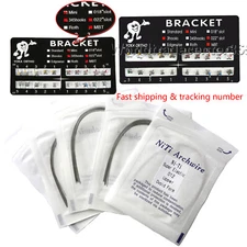 YOKA Dental Orthodontic Metal Brackets Braces /Supper Elastic Niti Arch Wires