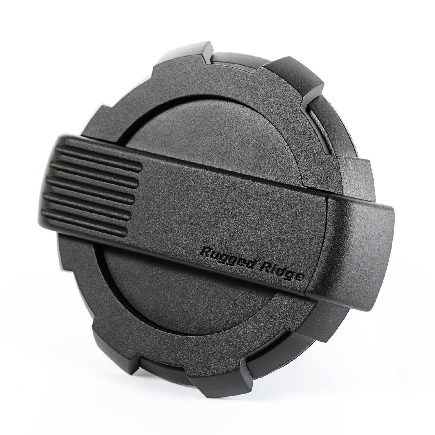 Couvercle de réservoir Elite noir mat haut de gamme pour Jeep Wrangler JK