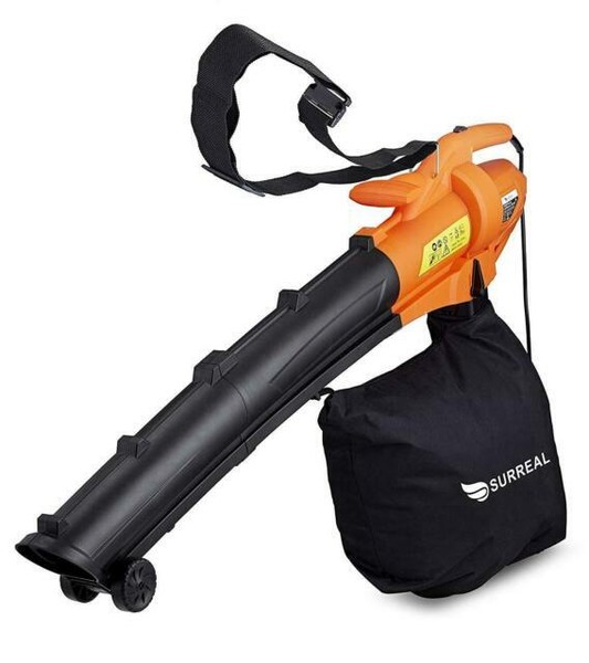 Surreal 2500w Electric Garden Leaf Vacuum Blower & Mulcher Shredder 3