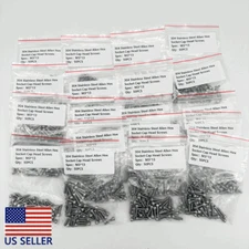 50PCS M3 x 13 304 Stainless Steel Allen Hex Socket Cap Head Screws US Stock