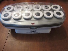 Conair Instant Heat Hairsetter CHV14 Jumbo 1.5" Rollers 12 Count Clips