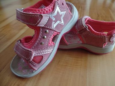 Bama Echt Leder Kinderschuhe Mädchenschuhe Sandalen Gr. 25 Neuwertig