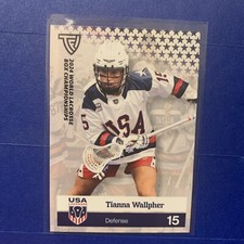 Tianna Wallpher 2024 USA Lacrosse World Box Championship TFL Card PR: 500