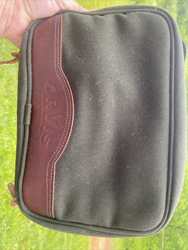 Orvis Hanging Bag Travel kit Toiletry 
