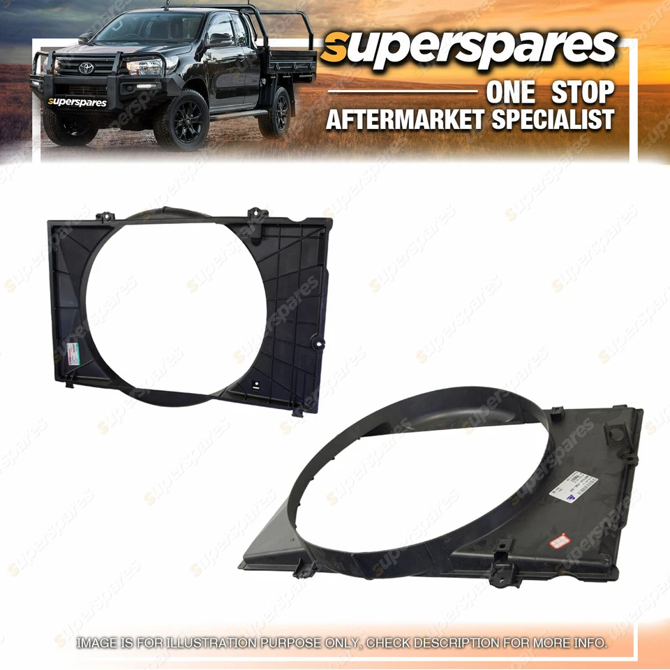 Radiator Fan Shroud for Toyota Landcruiser HZJ105 4.2L Inline 6 Diesel 1Hz