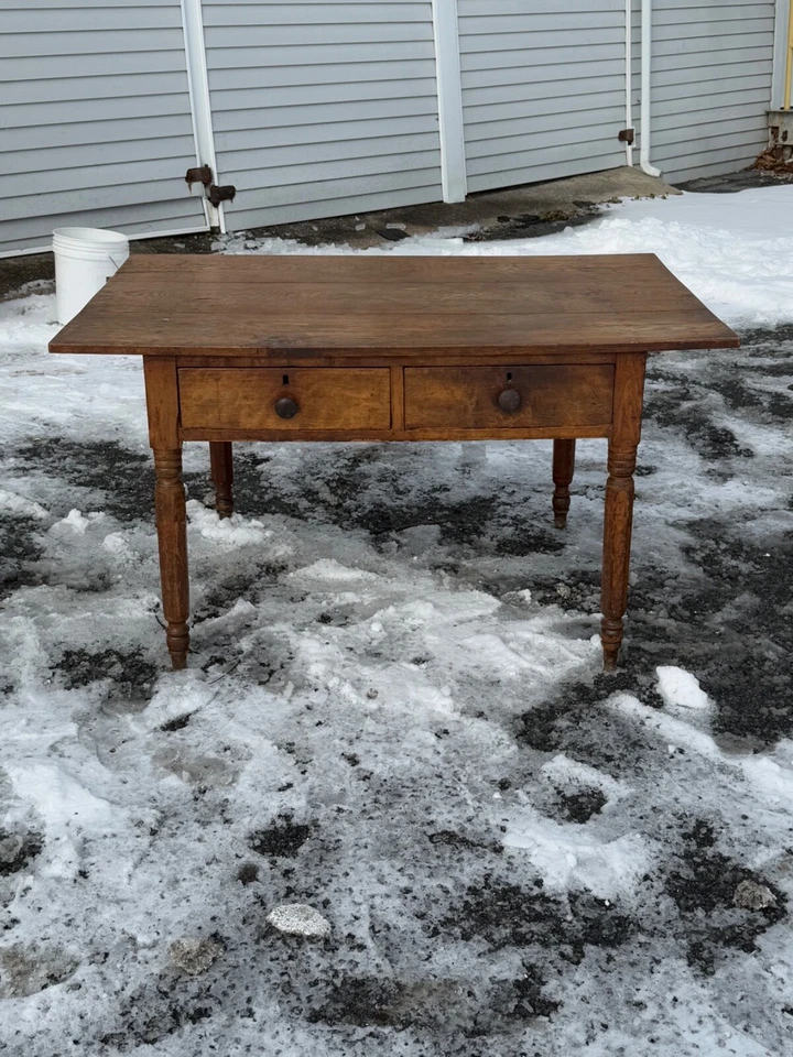 antigua granja rural dos cajones taberna granja mesa 1800 proyecto comedor 53x34 Foto 2 de 4