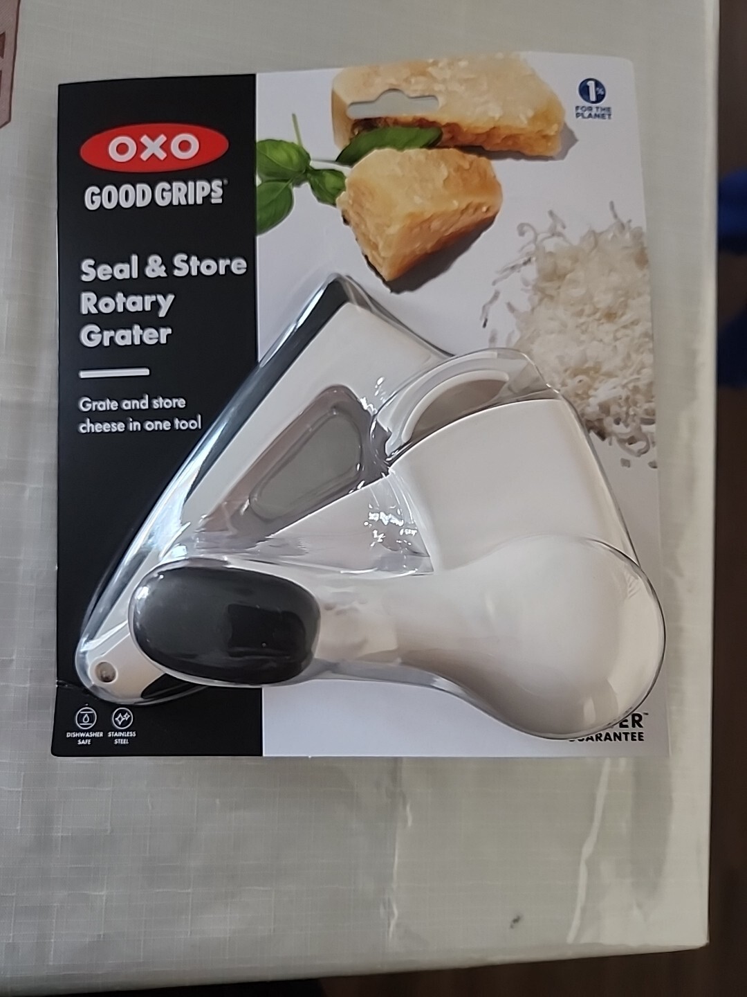 OXO Good Grips Dishwasher Safe Rotary Grater with Seal & Store Functionality