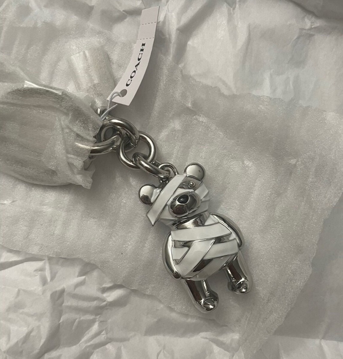 小物 Moo NWT COACH HALLOWEEN BEAR BAG CHARM/KEYCHAIN 6072/6073/6074