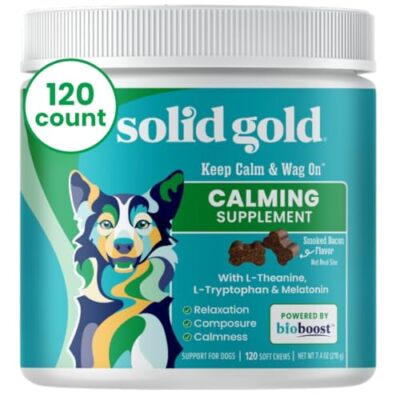 Calming Chews for Dogs - Soothing Snacks for Stress & Dog Anxiety Relief - Me...