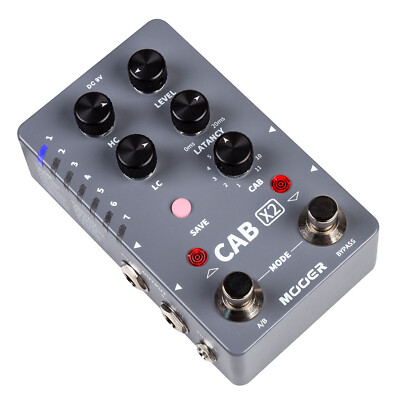 MOOER Cab X2 Double Stud IR-loading Stereo Box Simulator Guitar