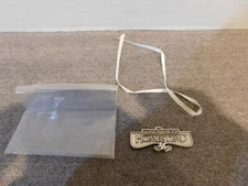 Longaberger Pewter Basket Tie On- Homestead New #1