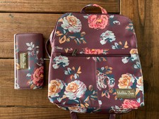 Women Matilda Jane Moments With You Plum Perfect Backpack Purse & Wallet Set