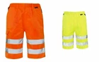 Super Touch Hi Vis Work Shorts Summer Wear Cargo Multi Pockets Reflective Tape