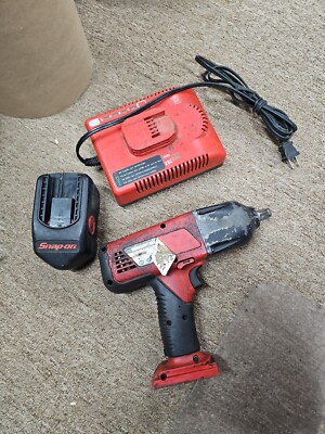 #ad Snap on Impact Gun Wrench 18V CTU6850 Charger Battery AS IS $159.99