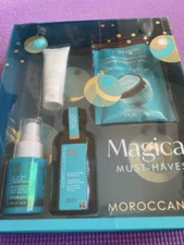 Moroccanoil Magical Must Haves Holiday Set Hair Treatment, Leave In Conditioner