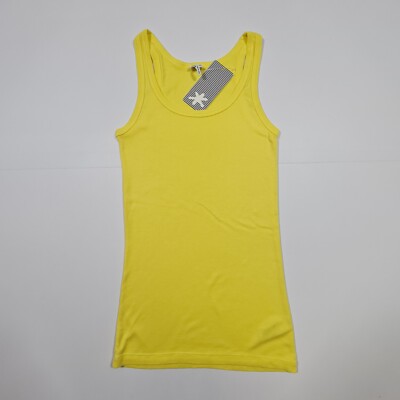 Splendid Damen-Tanktop zitronengelb Medium ärmellos Trägertop Damen 12 UK