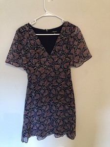 madewell orchard flutter sleeve dress