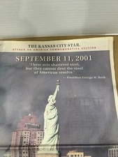 9-11-01 Kansas city Star Commemorative Issue