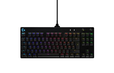 Logitech G Pro TKL - GX Blue Clicky Switches - Kabelgebundene Gaming-Keyboard