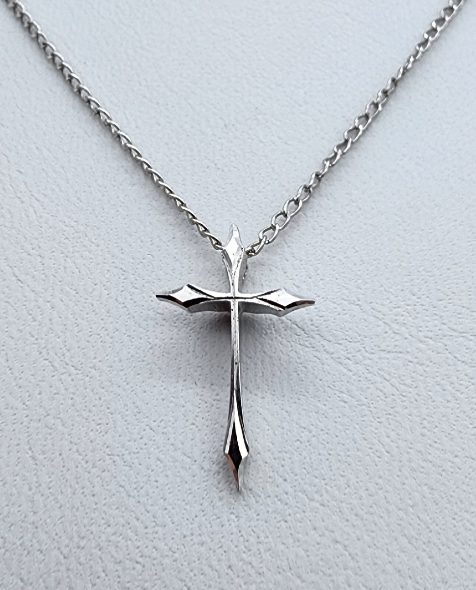 Sterling Silver 925 Marvel Cross Curb 16