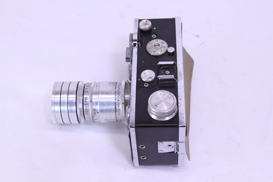 Vintage ARGUS Camera With Telephoto Camera LENS 100mm TELE-SANDMAR F:4.5  - Image 3 of 4