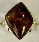 HSN Jay King Sterling Silver Freeform Jasper Ring Size 9 — photo 4