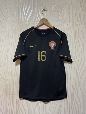 PORTUGAL 2006 2008 AWAY SHIRT JERSEY NIKE 119266 sz S MEN #16