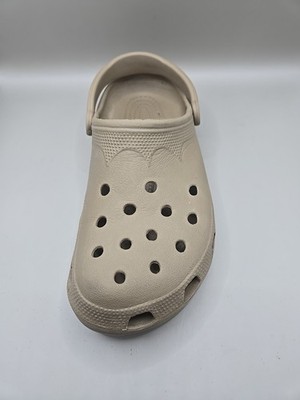 CLASSIC CROCS Clogs Slip On Waterproof Comfort Tan M 10-11, W 12-14