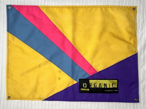 Organic Climbing Banner Flag USA 34” X 25” Multicolor