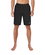 Nike Swim Men's Breaker Solid Essential 9" Volley Shorts Black