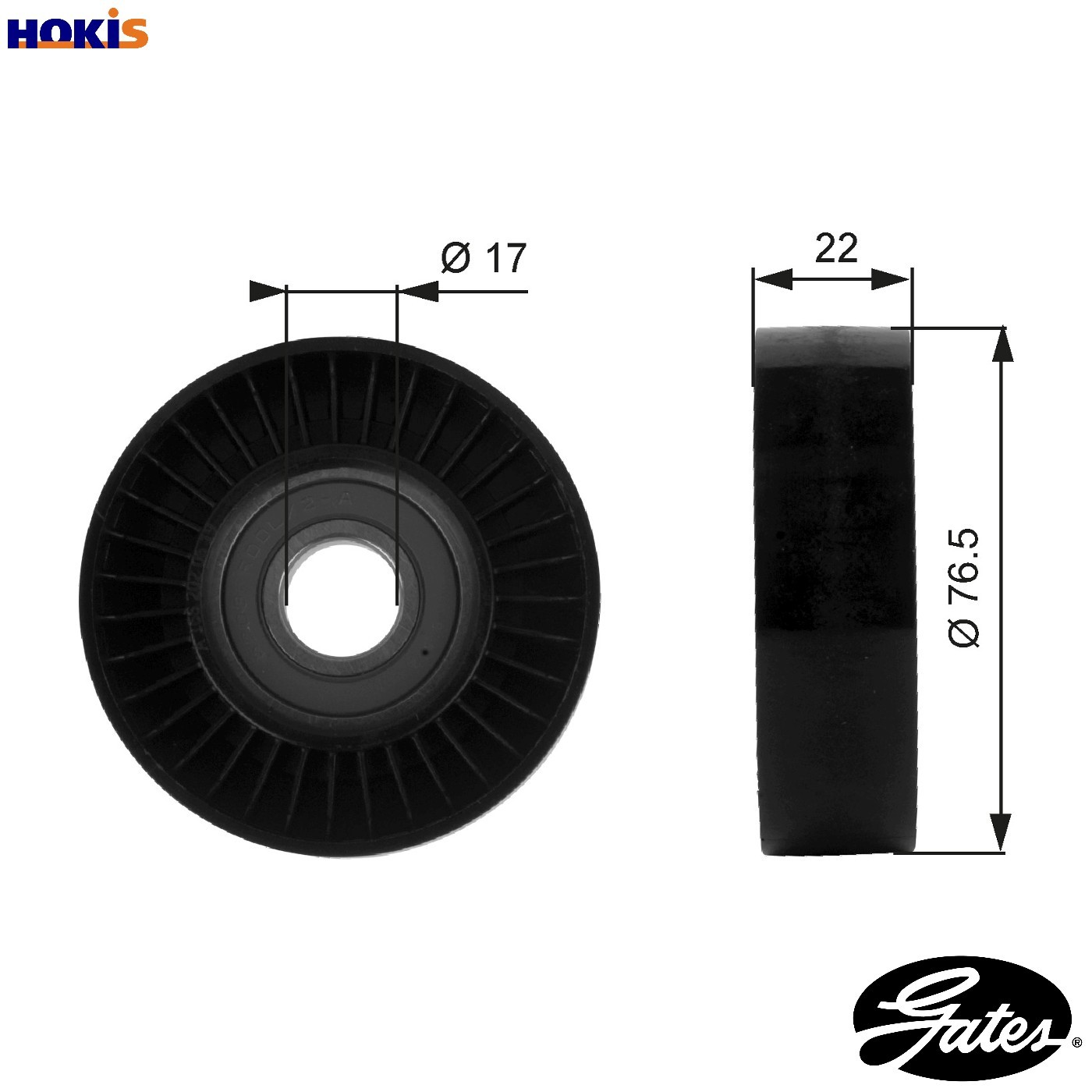 ✅Fits GATES T36183 V-RIBBED BELT PULLEY ⭐UK Seller⭐ - Image 24