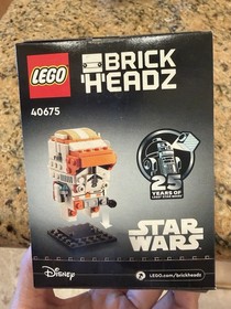 LEGO BrickHeadz Clone Commander Cody 41596, 147 Pieces, New, Unopened