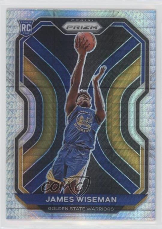 2020-21 Panini Prizm Hyper Prizm James Wiseman #268 7bt