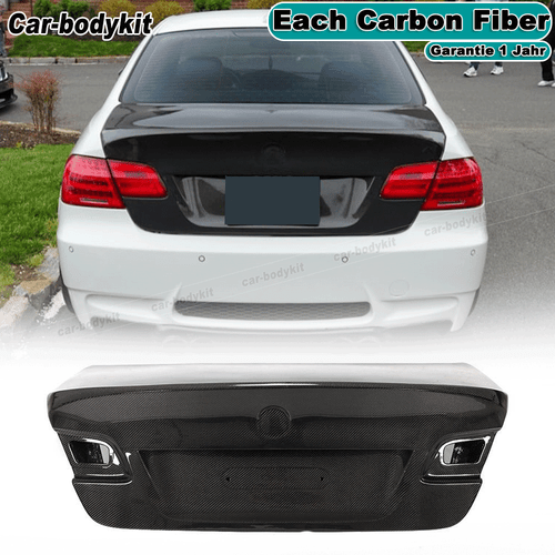Carbon Heckklappe Kofferraum Deckel Kofferraumdeckel für BMW 3ER E92 325i 08-11 - Bild 1 von 16