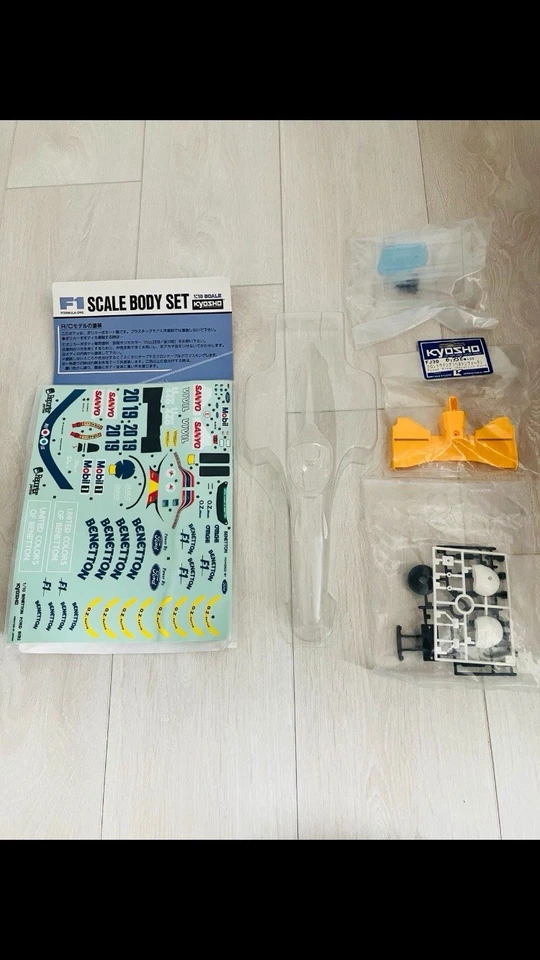 Kyosho 1/10 F1 Formula 1 Body Benetton B192 Vintage. - Bild 2 von 3