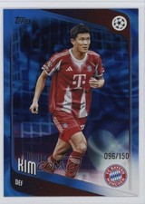 2025 Topps UEFA Club Competitions Blue Raindrops 96/150 Kim Min-jae Minjae 11ng